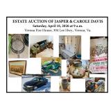 Estate Auction of Jasper & Carol Davis