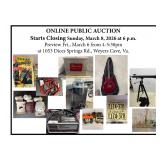ONLINE PUBLIC AUCTION
