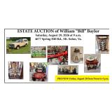 Estate Auction of William 