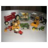 Assorted Toy Cars & Tractors