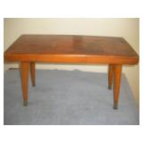 Mid Century Modern Stool  24x12x14 inches