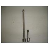 Snap-On 1/2 Drive (2) Extensions  3 & 10 inches