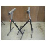 (2) Adjustable Roller Stands