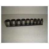 Craftsman 3/8 Drive SAE Universal Sockets 1/4-3/4