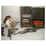 Black & Decker Circular Saw, 3/8 Drill, Finger