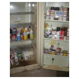 Chemicals & Paints - contents of fridge