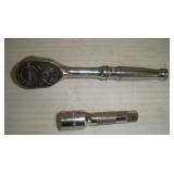 Snap-On 1/4 Drive Ratchet & Extension