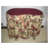 Upholstered Vanity  35x19x30 inches