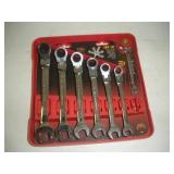 Gear Wrench Flex Head Ratcheting Wrench Set