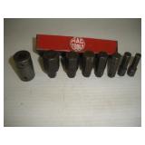 Mac Hex Bit Socket Set  5/16 - 3/4