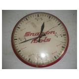 Snap-On Battery Operated Clock - FACE CRACKED -
