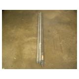 (3) 6ft Screw-In Bull Float Handles