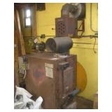 Sears Coal & Wood Burner w/Magic Heat Attachment