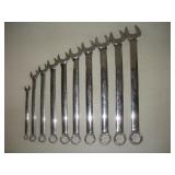 Snap-On Combination Wrench Set  1/2 - 1 inch