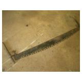Vintage 5ft  2-Man Saw