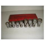 Snap-On 3/8 Drive Swival Socket Set  3/8 - 7/8