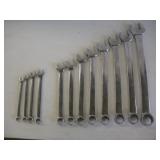 Snap-On Combination Wrench Set  3/8 - 1 1/4 -