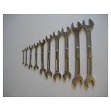 Snap-On Open End Wrench Set  1/4 - 1 5/8