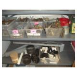 Plumbing Supplies - contnts of 2 shelves