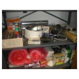 Duct Work, Down Spout etc - contents of 2 shelves