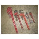 Pipe Wrenches  10, 18 & 24 inch