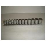 Snap-On 1/4 Drive Metric Socket Set  4 - 15mm
