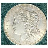 1921  US Morgan Silver Dollar