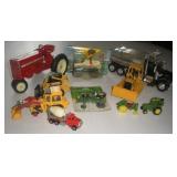 Assorted Toy Cars & Tractors