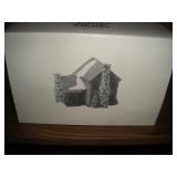 Department 56 "Timber Knoll Log Cabin"