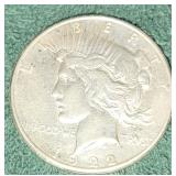 1922 US Liberty Peace Silver Dollar