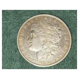 1880  US Morgan Silver Dollar