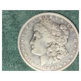 1891  US Morgan Silver Dollar