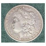 1900  US Morgan Silver Dollar