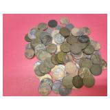 (100) Wheat Pennies Asst Dates