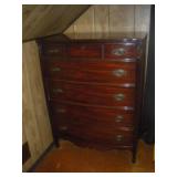 Mahogany Chest of Drawers  36x20x47 inches