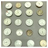 One lot of pocket watch movements.  There are (3)