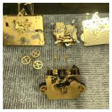 4 grandfather clock movements