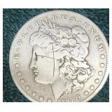 1889  US Morgan Silver Dollar