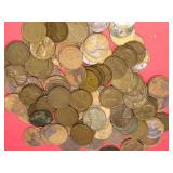 (100) Wheat Pennies Asst Dates