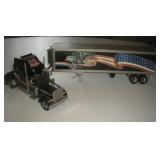 Peterbilt Die Cast Rig & Trailer  total length -