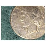 1925 US Liberty Peace Silver Dollar