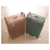 2 CAMBRO 2 FT TALL BEVERAGE DISPENSERS