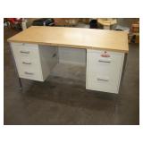 METAL FRAMED DESK 54X24X28
