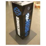 HD "RIDE SOONER" PLASTIC STORE DISPLAY 11X11X36