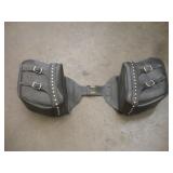 HD LEATHER SADDLE BAGS