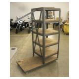 VANDERHALL CLOTHING AND ACC RACK ON WHEELS