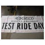HARLEY 2 SIDED TEST RIDE DAYS VYNYL BANNER 117X48