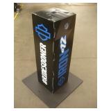 HD "RIDE SOONER" PLASTIC STORE DISPLAY 11X11X36