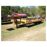 22 FT 5TH WHEEL EQUIPMENT TRAILER NO TITLE PARTS O