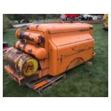 JAEGER GAS POWERED ROTARY AIR COMP.--